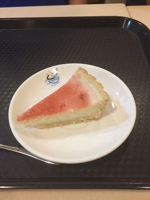 Strawberry cheesecake at Loving Hut - Wan Chai in Hong Kong Island