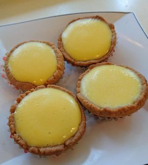 Returned for more vegan egg tarts!!! at Loving Hut - Wan Chai in Hong Kong Island