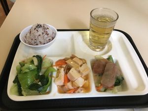 "Today's combo" at Loving Hut - Wan Chai in Hong Kong Island