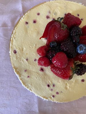 Cheesecake at Barsport in Calenzano