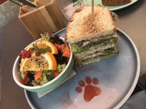 Tempel Sandwich at Katzentempel in Regensburg