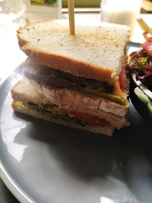 Sandwich at Katzentempel in Regensburg