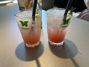 Himbeer Limonade  at Katzentempel in Regensburg