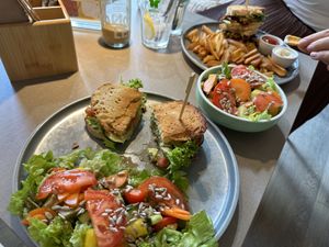 Veganes Tempelsandwich  at Katzentempel in Regensburg