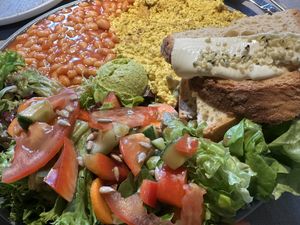 english breakfast  at Katzentempel in Regensburg