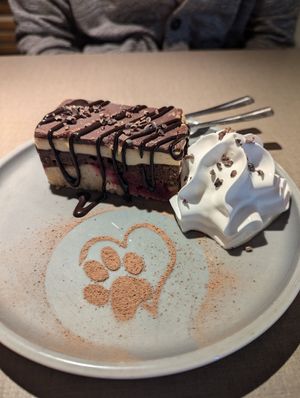 Donauwelle Cake at Katzentempel in Regensburg