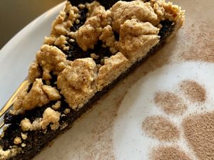 poppy seed cake at Katzentempel in Regensburg