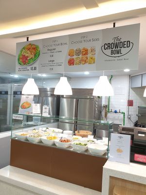Front of stall at The Crowded Bowl - Changi General Hospital in East Singapore