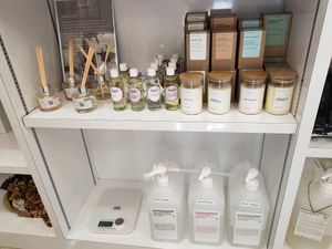 Various halal and vegan products at The Min List in Central Singapore