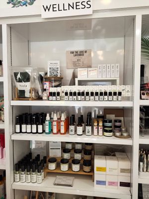 Various halal and vegan products at The Min List in Central Singapore