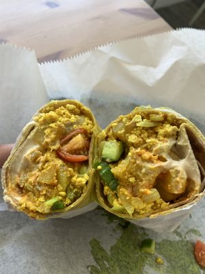 Tofu scramble  at Whole Green Cafe in Delray Beach