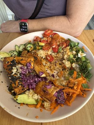  #Veganuary at Whole Green Cafe in Delray Beach