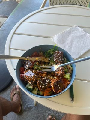 Buddha Bowl  at Whole Green Cafe in Delray Beach