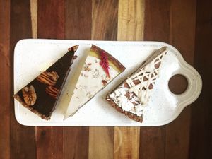 Housemade Vegan Cheesecake at Gudvibes in Aguadilla