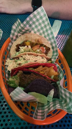   at Taco Veg in Medellin