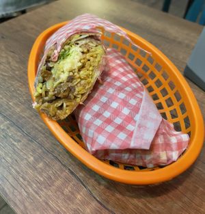 Burrito  at Taco Veg in Medellin