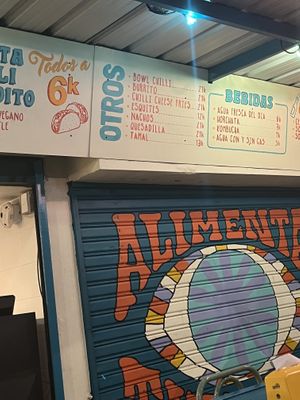   at Taco Veg in Medellin