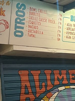   at Taco Veg in Medellin