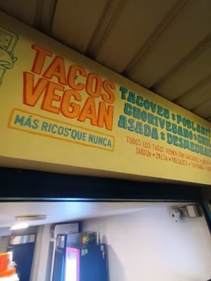  at Taco Veg in Medellin