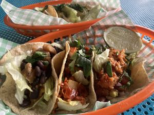   at Taco Veg in Medellin