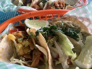   at Taco Veg in Medellin