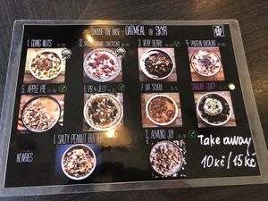   at The Oat Bar in Prague