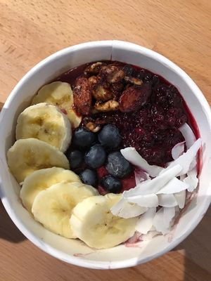 Magic porridge with candied nuts!!  at Mini MOTHER in North London