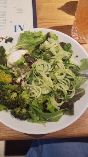 Green bowl at Mangfallblau in Gmund Am Tegernsee