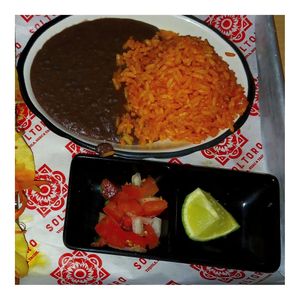 Rice & Beans (No cheese) at SolToro in Montville
