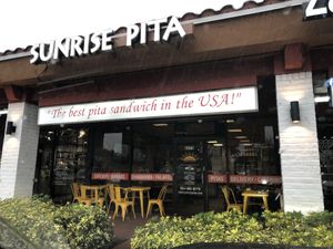 Store front  at Sunrise Pita and Grill in Davie