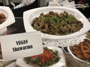 Vegan shawarma at Sunrise Pita and Grill in Davie