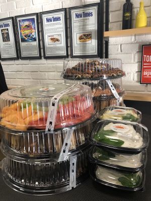 Vegan breakfast catering! Non dairy cream cheese and butter! at Sunrise Pita and Grill in Davie