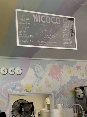   at Nicoco Hawaiian Gelato in Hilo