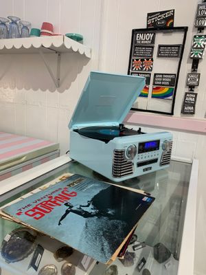 Cute decor & atmosphere! at Nicoco Hawaiian Gelato in Hilo