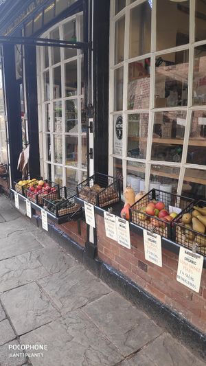 Outside at Fodder in Hereford