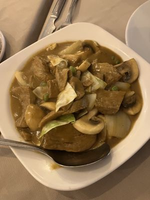 Chicken curry   at Hong Kong Golden Palace in Tenerife