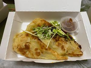 1 x Tapir's Roti Canai RM 18.00
 at The Hungry Tapir in Kuala Lumpur