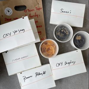 Delivery packaging. We ordered directly from The Hungry Tapir at The Hungry Tapir in Kuala Lumpur