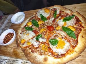 Crunchy Crust Cheezy Margherita at The Hungry Tapir in Kuala Lumpur