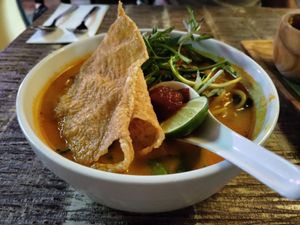 Jungle curry at The Hungry Tapir in Kuala Lumpur