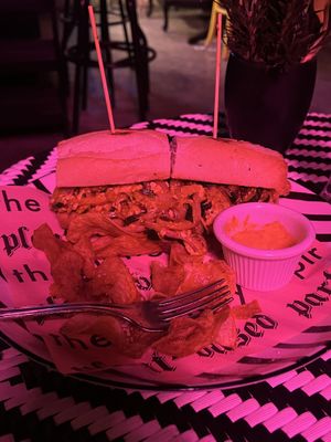 Banh mi (made my stomach turn)  at The Hungry Tapir in Kuala Lumpur