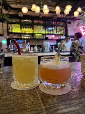 Cocktails   at The Hungry Tapir in Kuala Lumpur