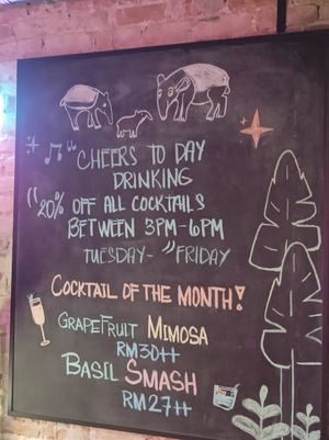  at The Hungry Tapir in Kuala Lumpur