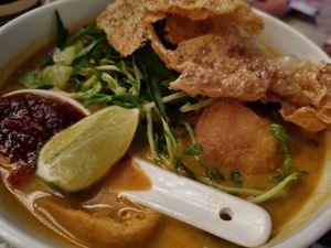 Laksa at The Hungry Tapir in Kuala Lumpur