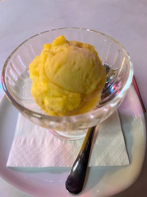 outstanding mango icecream at The Hungry Tapir in Kuala Lumpur