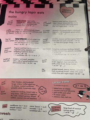   at The Hungry Tapir in Kuala Lumpur