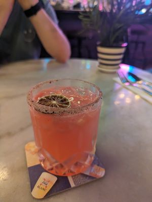Watermelon margarita (alcoholic- not on the menu) at The Hungry Tapir in Kuala Lumpur