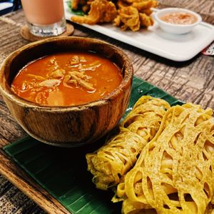 Jackfruit roti  at The Hungry Tapir in Kuala Lumpur