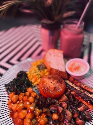 plant power big b‘fast & cuti açaí   at The Hungry Tapir in Kuala Lumpur