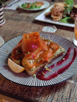 Valmon toast at The Hungry Tapir in Kuala Lumpur